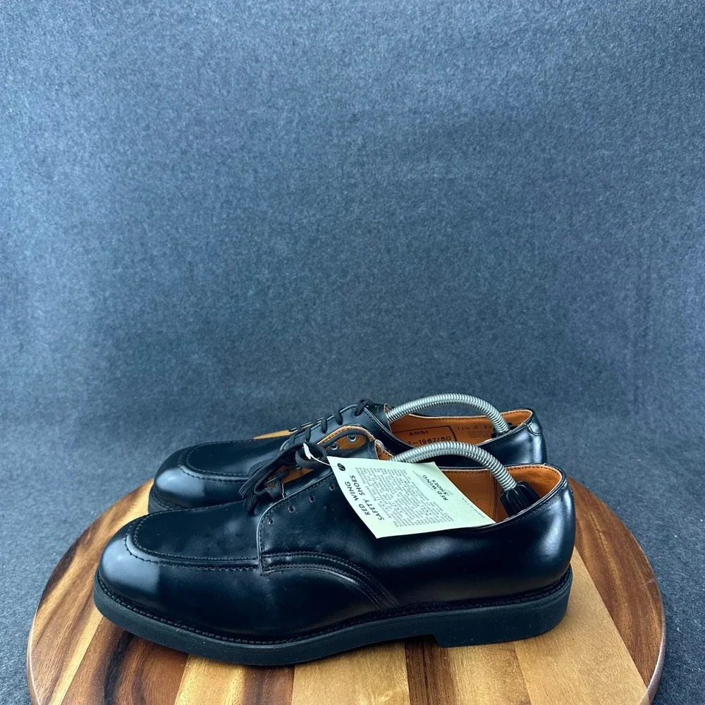 NOS Red Wing 2235 Moc Toe Steel Toe Oxfords Size 11.5A USA 1970s Version SB